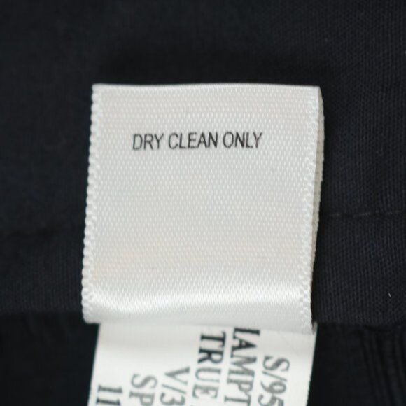 Banana Republic Hampton Women's Size 0 Navy Blue Checker Mid Rise Ankle Pants - Picture 9 of 9